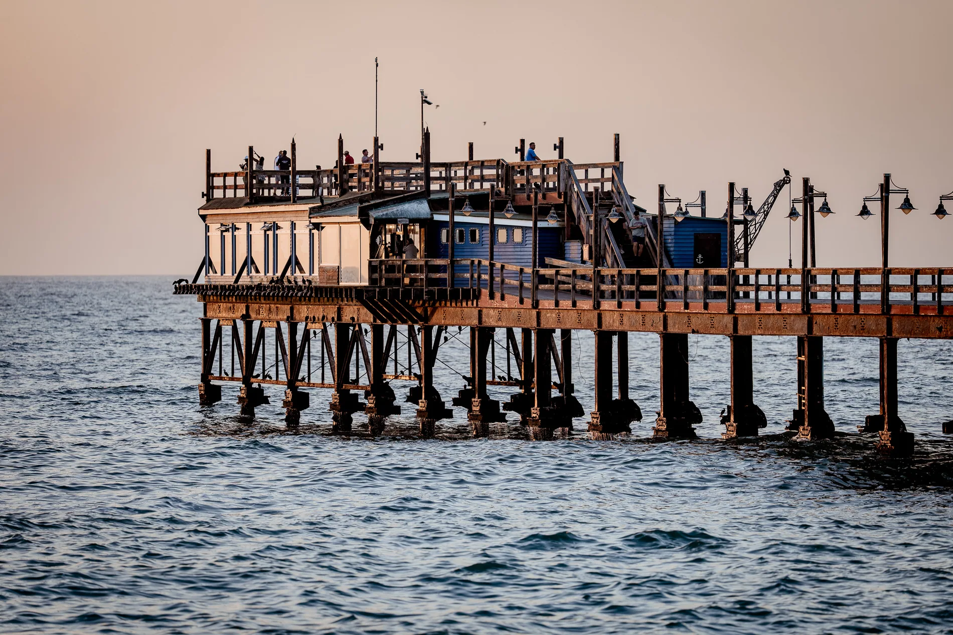 Atlantik: Jetty · Swakopmund · Abendlicht
