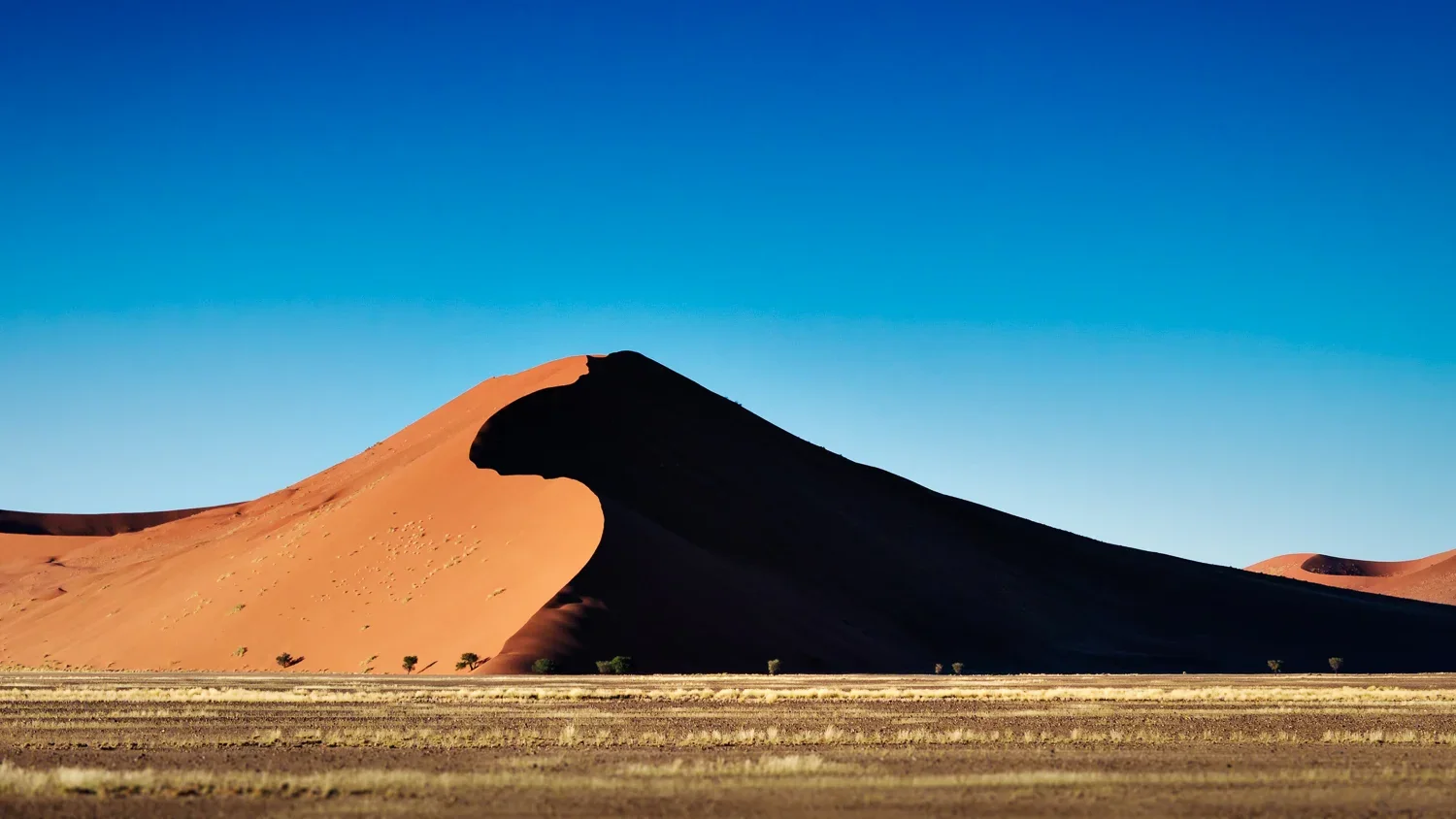 Sossusvlei: Dünen · Schatten · Licht